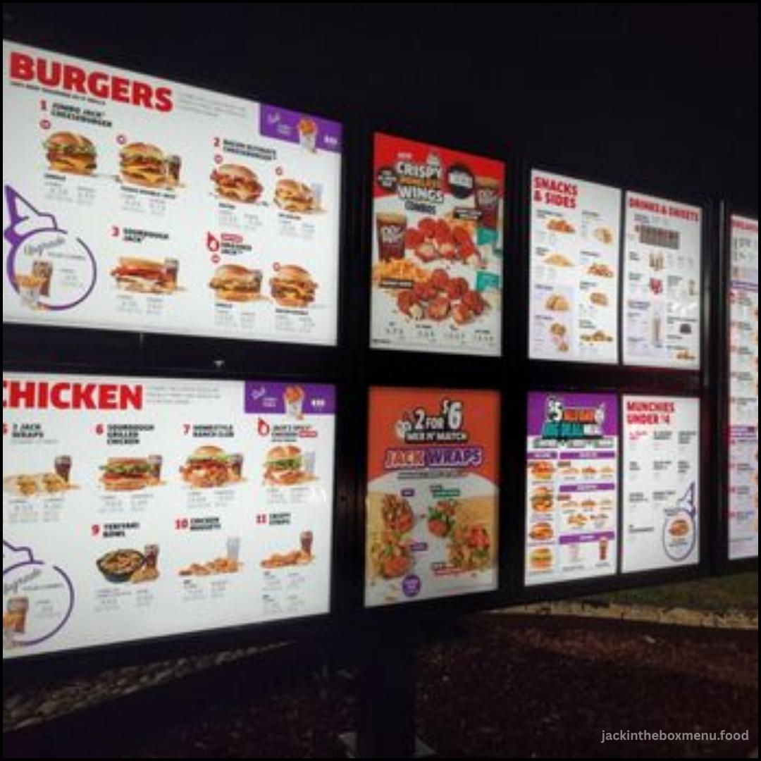 Breakfast Menu Jack in the Box